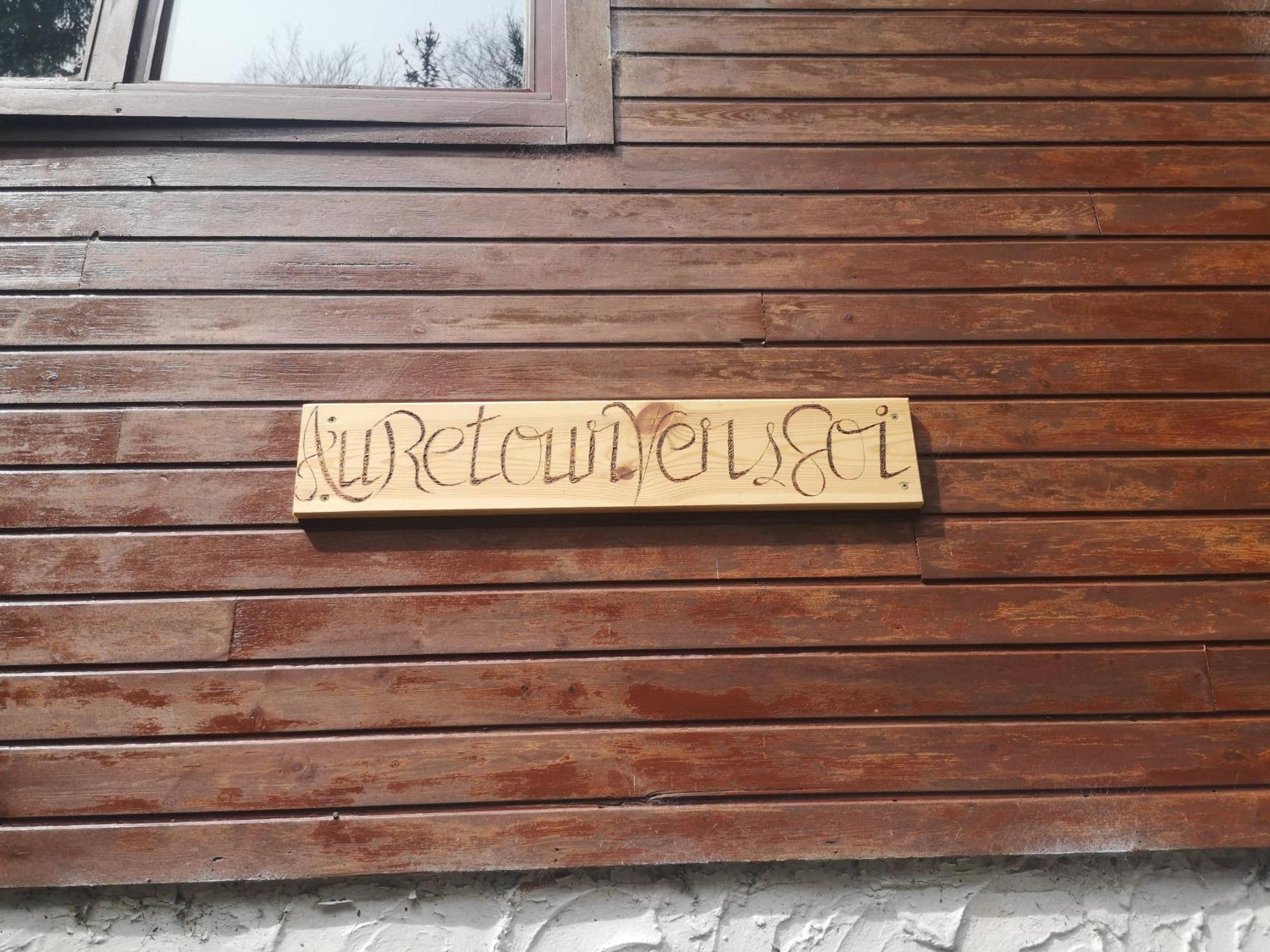 Chalet - Au Retour Vers Soi Les Nobertins Exterior foto